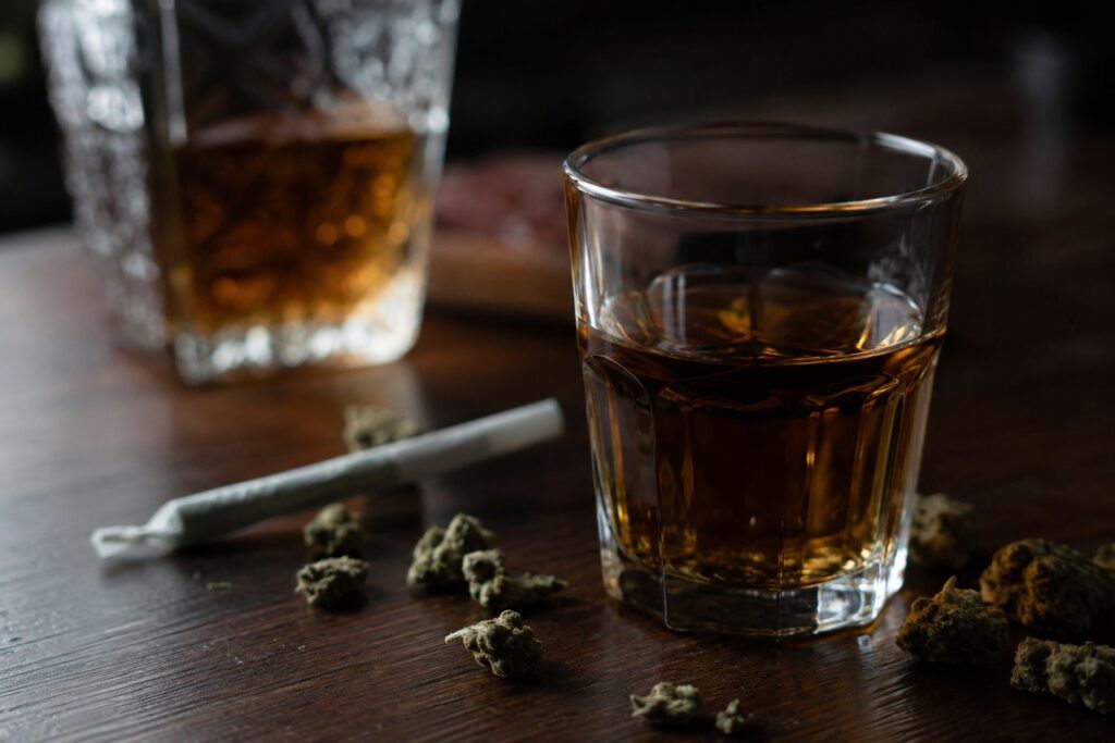 THC i alkohol