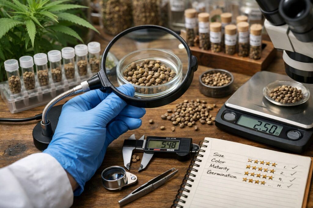 Jak oceniana jest jakość nasion marihuany