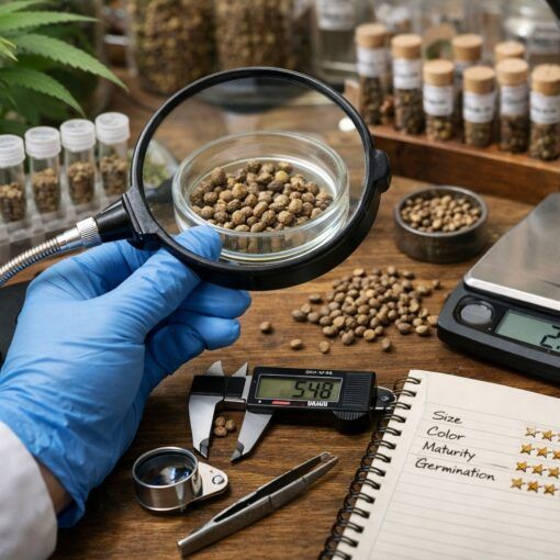 Jak oceniana jest jakość nasion marihuany