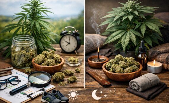 Marihuana indica vs sativa