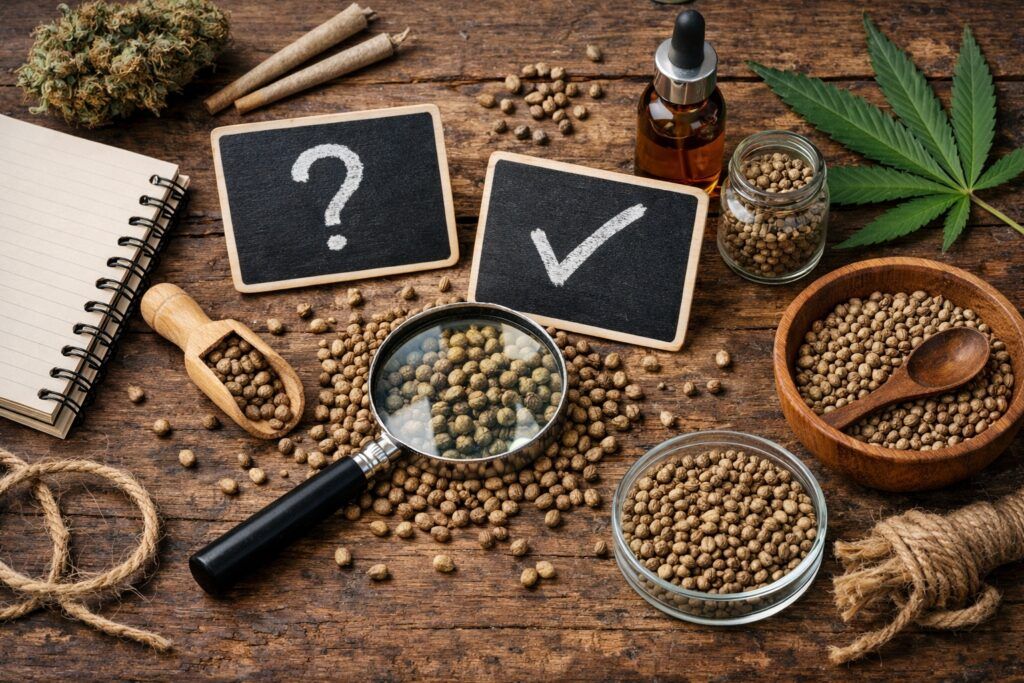 Mity o nasionach marihuany