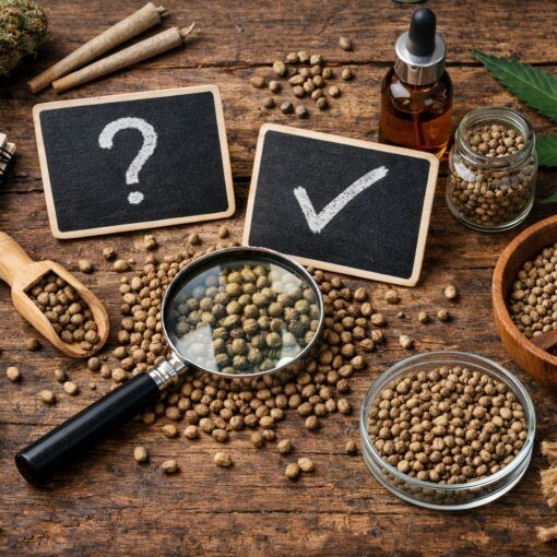 Mity o nasionach marihuany