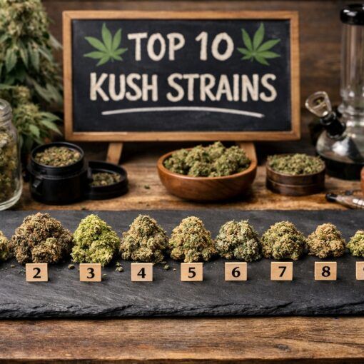 Topowe odmiany marihuany kush